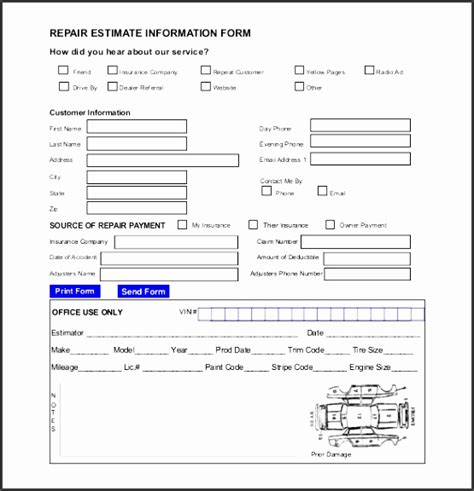 editable client information sheet template