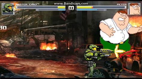 Tms Mugen Battle 4 Master Chief Vs Peter Griffin Youtube