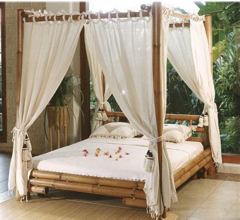 The communal seating aspect of these beds makes them a. Romantic Outdoor Canopy Beds