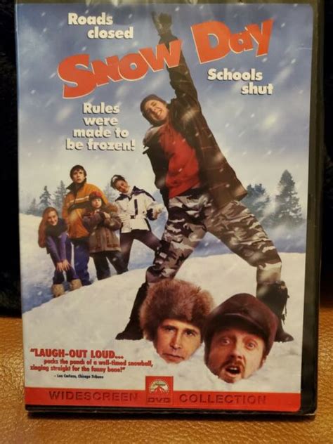 Snow Day Dvd Widescreen Chevy Chase Chris Elliot Jean Smart Brand New
