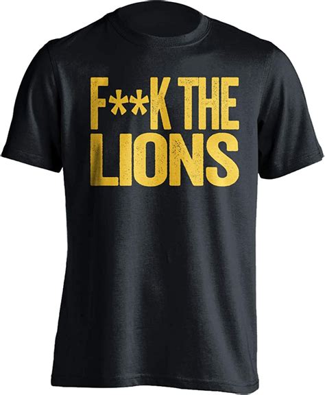 Fuck The Lions Funny Smack Talk Shirt Green And Gold Version