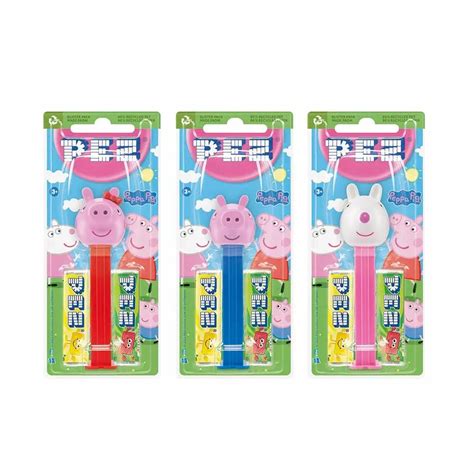 Pez Peppa Pig Sweets Dispenser With 2 Candy Packs