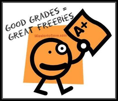 good grades get great freebies see a list of good grade freebies and get those report cards