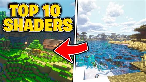 Minecraft Bedrock Edition Top 10 Best Shaders 2023 Mcpe 120 Mcpe