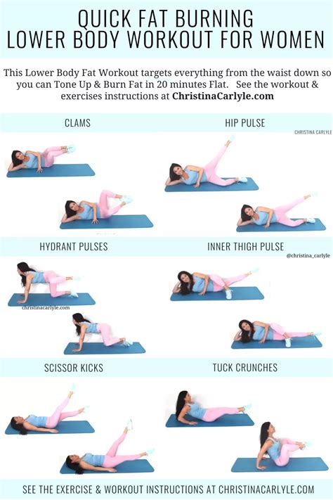 A Quick And Easy Lower Body Workout For Women That Burns Fat And Tones