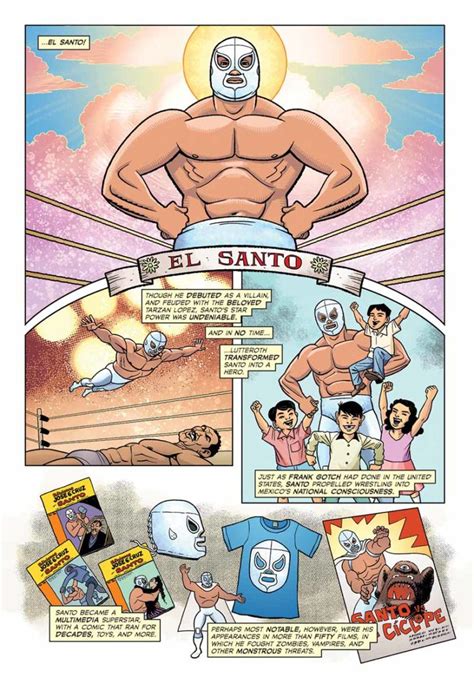 The Comic Book Story Of Professional Wrestling Preview Pages Aubrey Sitterson