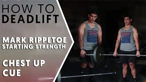 How To Deadlift Mark Rippetoe Starting Strength Coaching Cue Youtube