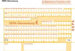 Bereits fällige, angemahnte oder in vollstreckung befindliche beträge können nicht abgebucht werden. Vorlage für SEPA Überweisungen | selbststaendig.de
