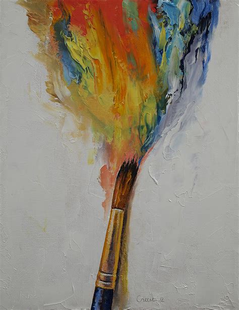 Paint Painting By Michael Creese Pixels