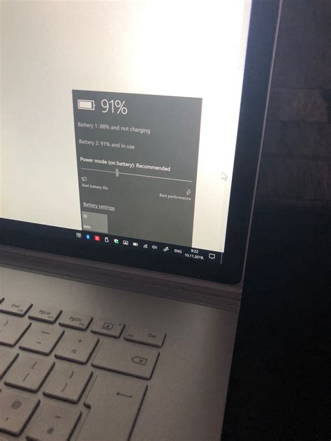 If you are using a charger with a power rating of 12 watts or less, the battery might not charge at all and would eventually drain out battery more than charge if you are working at the same time too. Microsoft surface book not charging ...