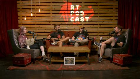Rooster Teeth Podcast Post Show Gus Is A Drooly Person 707 R