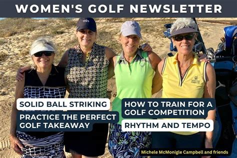 Womens Golf Newsletter How To Train For A Golf Competition