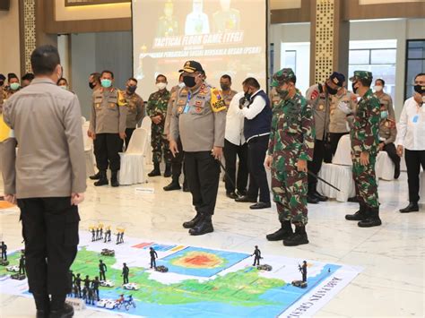 Simulasi Pengamanan Polda Jawa Timur Jelang Psbb Tagar