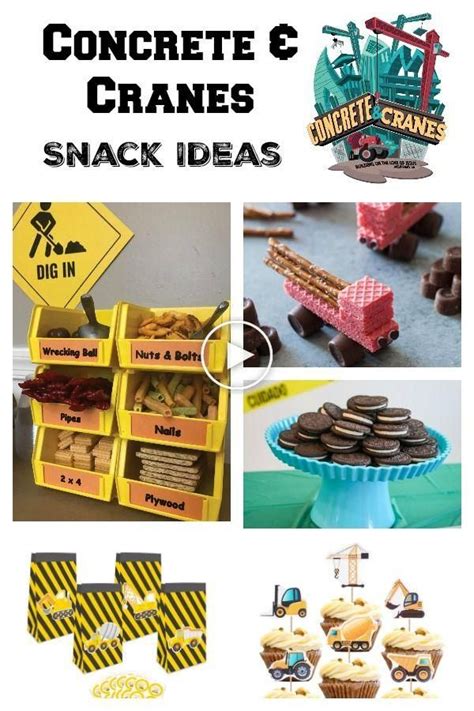 Concrete & Cranes VBS Snack Ideas | Vbs crafts, Vbs themes