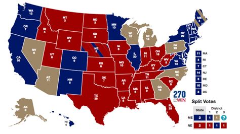 Elections Usa 2020 Results Map Who Is Winning In Each State Archyde