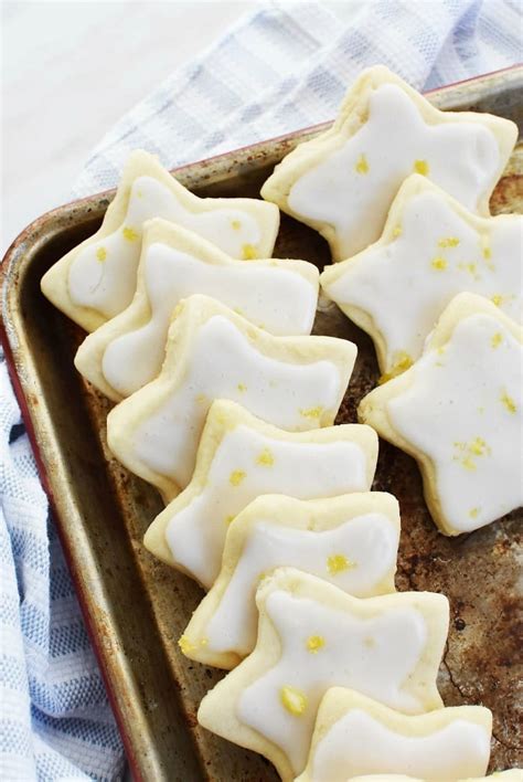 The Best Lemon Shortbread Cookies Sizzling Eats