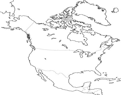 North America Political Map Purposegames