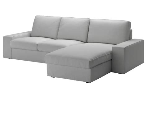 Ikea Kivik 3 Seat Sofa Chaise Longue Orrsta Light Grey Furniture Sofas On Carousell