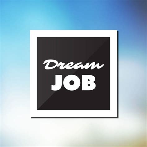 Dream Job Illustrations Royalty Free Vector Graphics