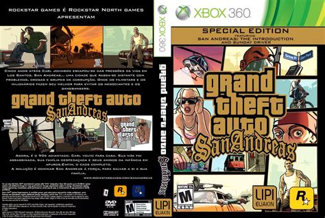Rgh360ltu Xbox 360 Gta Grand Theft Auto San Andreas Hd Special Edition