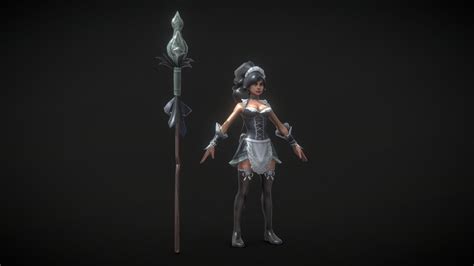 nidalee french maid league of legends download free 3d model by kari keetos349 [3c56de8