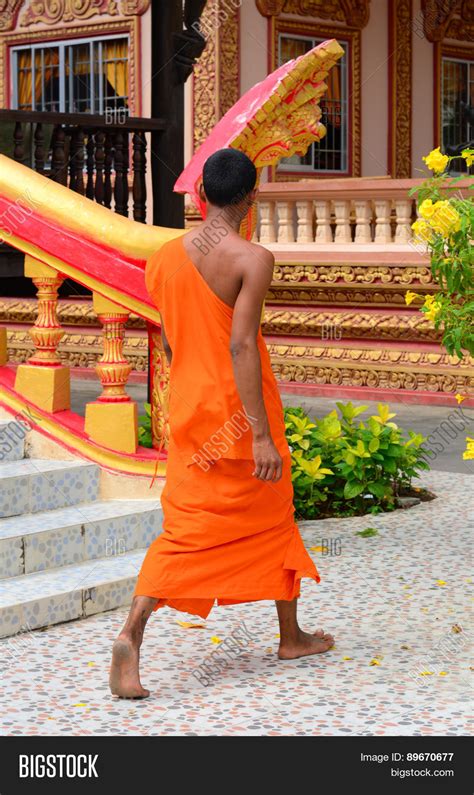 Buddhist Monks Ancient Image And Photo Free Trial Bigstock