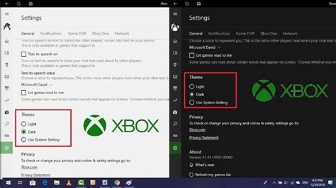 How To Enable Disable Light And Dark Mode For Xbox In Windows 10 Youtube