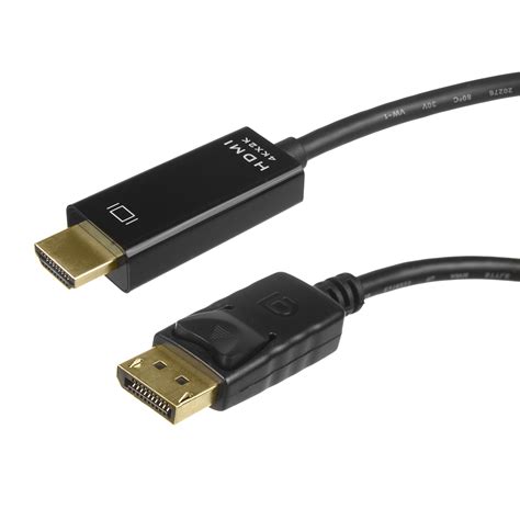 Adapter Kabel 1 8m Displayport Dp Auf Hdmi Verbindungskabel 4k 2k 30hz Ebay