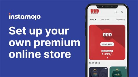 Instamojo Premium Online Stores Create An Online Store For Your