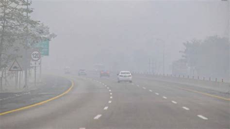 Several Sections Of Motorways Closed As Thick Fog Blankets Punjab
