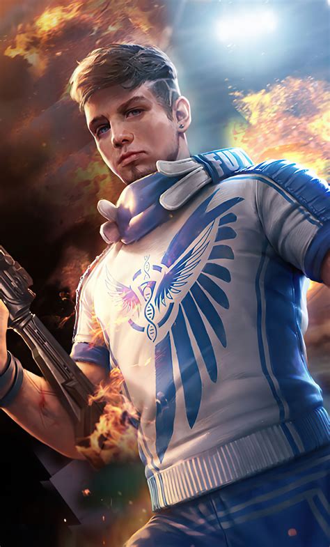 Today, i will tell you how to download garena free fire game in jio phone. 1280x2120 Luqueta Garena Free Fire Game iPhone 6+ HD 4k ...