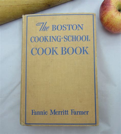 Boston Cooking Babe Cook Book Fannie Farmer Vintage Cookbook