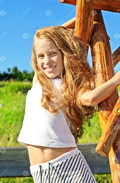 Eight Years Old Girl Stock Photo Image Of Eight Laughter 16675462