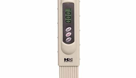 how to read a digital tds meter