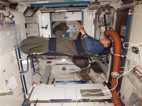 How Astronauts Sleep In Space Business Insider