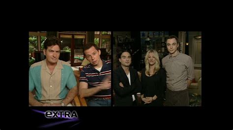 jim kaley and johnny on extra jim parsons and kaley cuoco image 9056321 fanpop