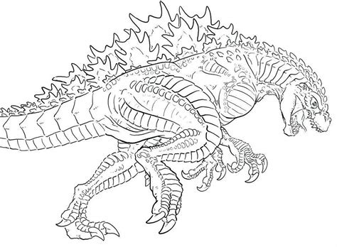 Godzilla Drawing Easy At Explore Collection Of