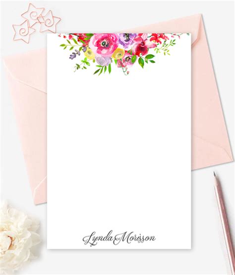 Free Printable Personalized Note Cards
