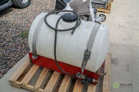 50 Gallon Poly Tank With Mount Roller Auctions