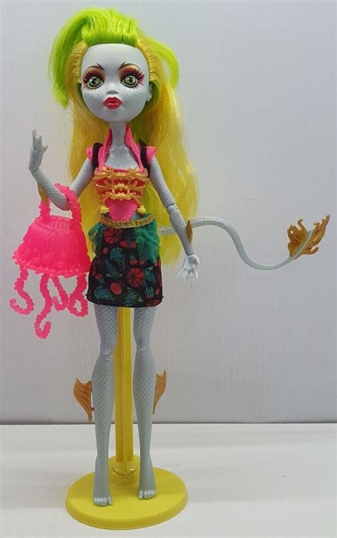 Lagoonafire Monster High Doll Freaky Fusion Outfit Bag Stand No