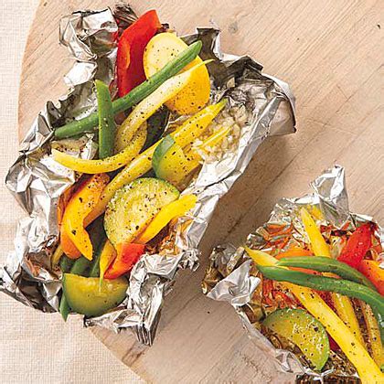 Grilled Vegetables in Foil Packets Recipe | MyRecipes
