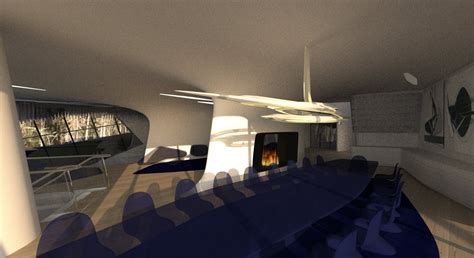 Futuristic Dining Room Interior Design Ideas