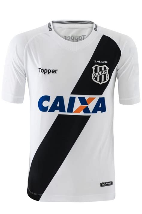 Cases anti impacto ultra preta. Novas camisas da Ponte Preta 2018-2019 Topper | Mantos do ...