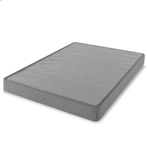Overall, the zinus demetric 14 inch elite smartbase is an easy to assemble bed frame with a modern design and lots of storage some users are not happy with the width of the bed frame. Zinus Mehdi 7" Deluxe Smart Box Spring / Mattress Bed Frame Foundation, Twin - Walmart.com ...