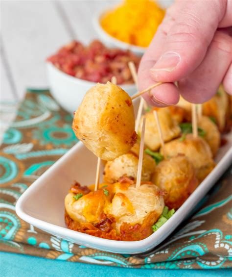 These easy appetizers can be made in advance and don't have to be reheated, so you can focus on glazing the ham, mashing the potatoes, and—most importantly—drinking. Gluten Free Cheesy Bacon Appetizers - Around My Family Table