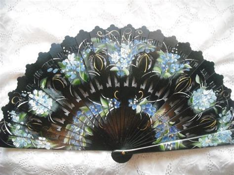 Hand Painted Spanish Fan Free Shipping By Txiquisan On Etsy 3500