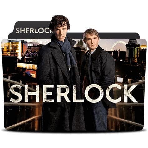 Sherlock TV Series Folder Icon - DesignBust