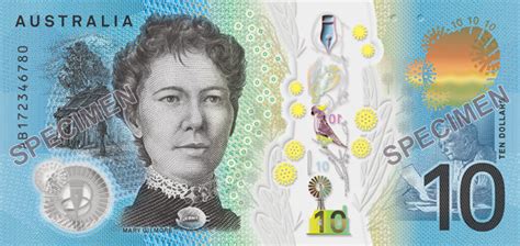 Australian New 10 Dollar Note Counterfeit Money Detection