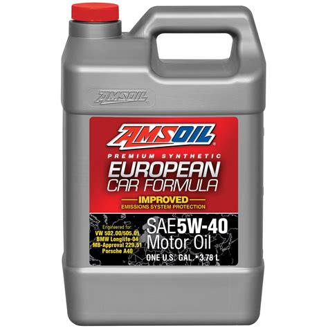 Even so, amsoil has its own limited warranty, protecting you even further. Amsoil 5W40 European Car Formula Fully Synthetic Engine ...