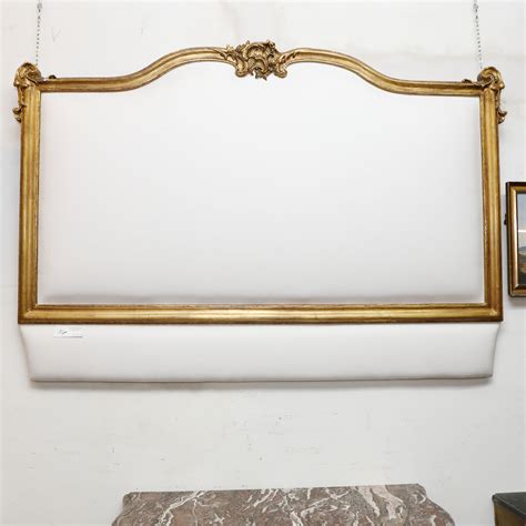Pannelli letto matrimoniale pannello testata design arredo. Testata da letto matrimoniale in legno dorata | Mobili Sisi Antiquariato